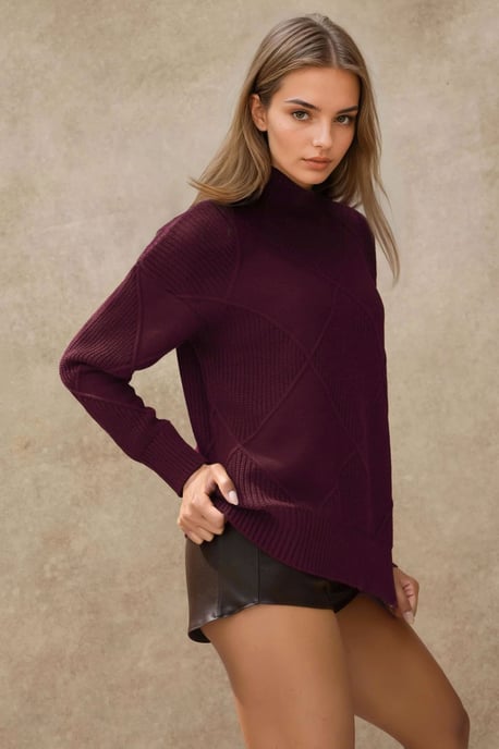 Rollkragen-Strickpullover - Image 6