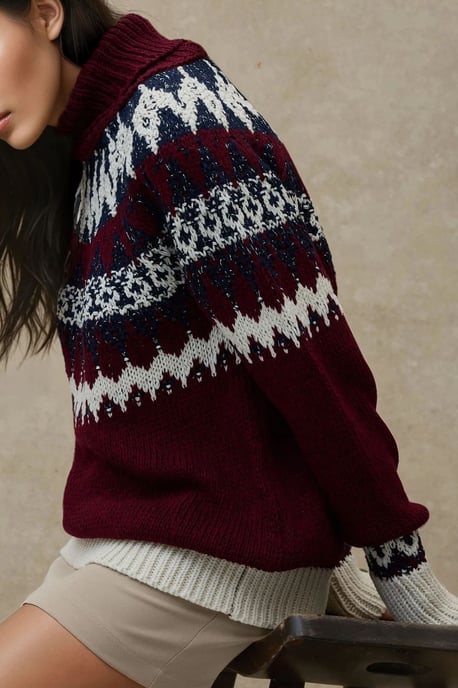 Turtleneck Strickpullover - Image 2