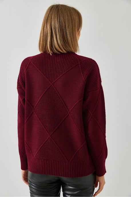 Strickpullover mit Stehkragen - Image 3
