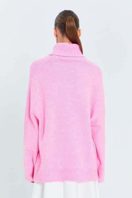 Lockerer Pullover mit Stehkragen - Image 6