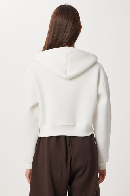 Kapuzensweatshirt mit Reißverschluss in entspannter Passform - Image 5