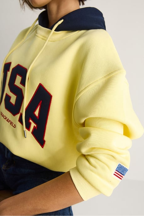 Hoodie mit Übergröße und Aufdruck - Image 3