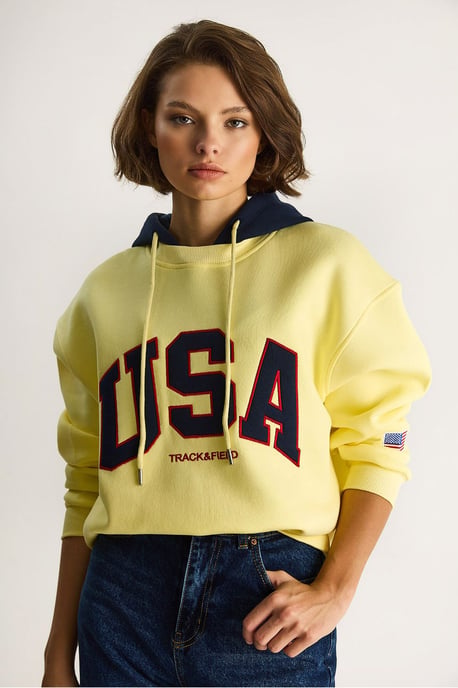 Hoodie mit Übergröße und Aufdruck - Image 5
