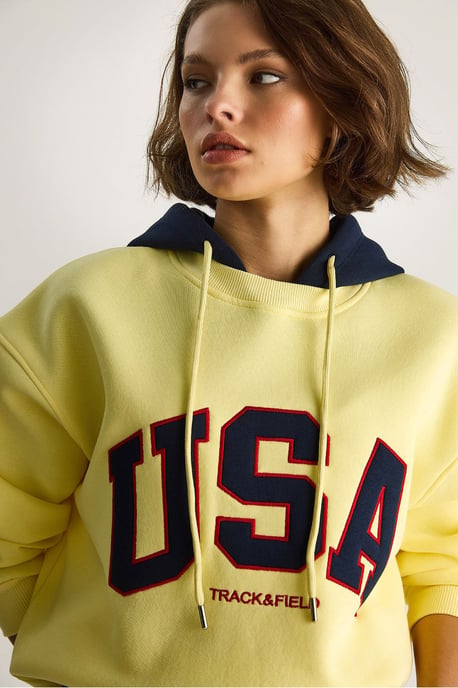 Hoodie mit Übergröße und Aufdruck - Image 6