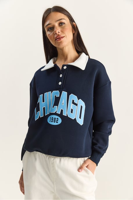 Übergrößen-Printed Sweatshirt - Image 2