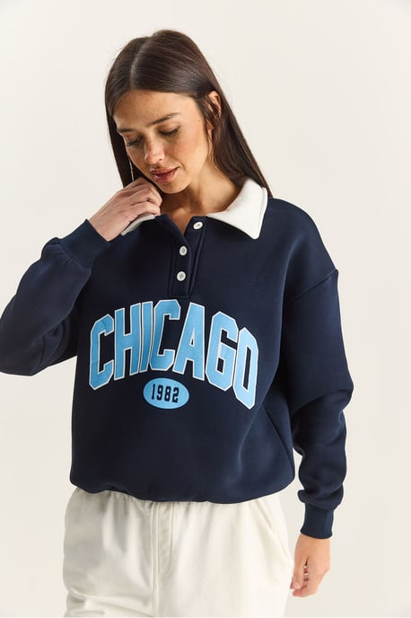 Übergrößen-Printed Sweatshirt - Image 3