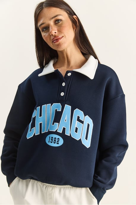Übergrößen-Printed Sweatshirt - Image 4