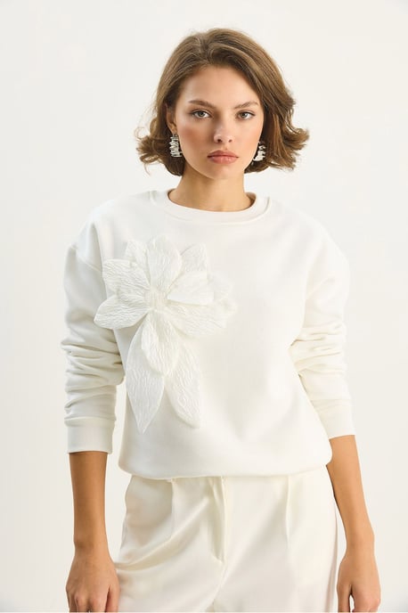 Zugangsdetail Langarm Crewneck Sweatshirt - Image 2