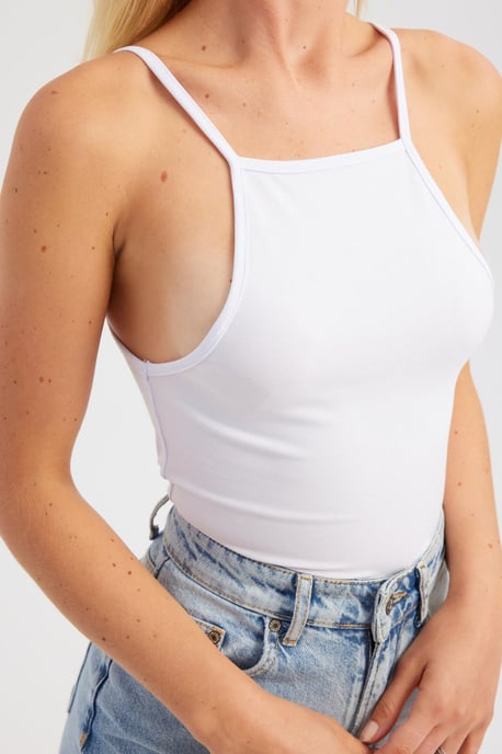 Halterneck Baumwoll-Cami-Top - Image 4