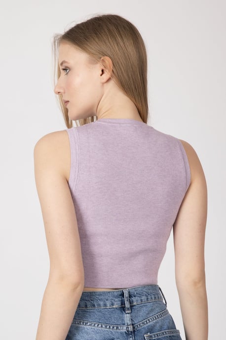 Strick-Crewneck-Crop-Top - Image 2