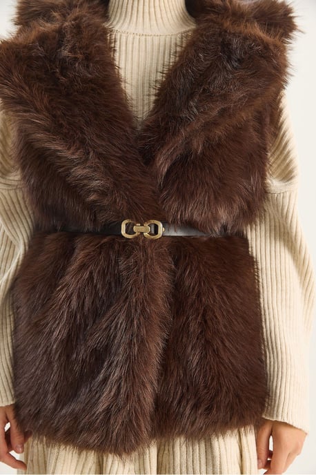 Faux-Fur-Weste - Image 6