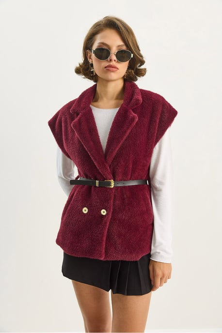 Plüsch Strickweste - Image 2