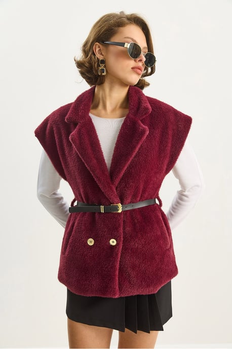 Plüsch Strickweste - Image 3
