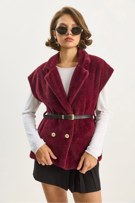 Plüsch Strickweste - Image 5