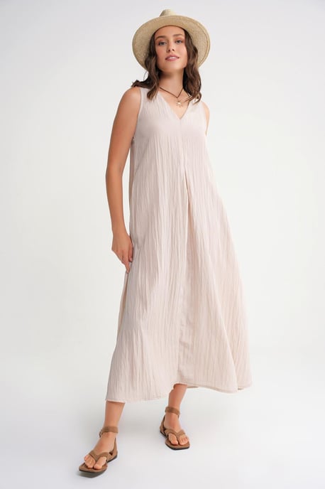 V-Ausschnitt Maxikleid - Image 2