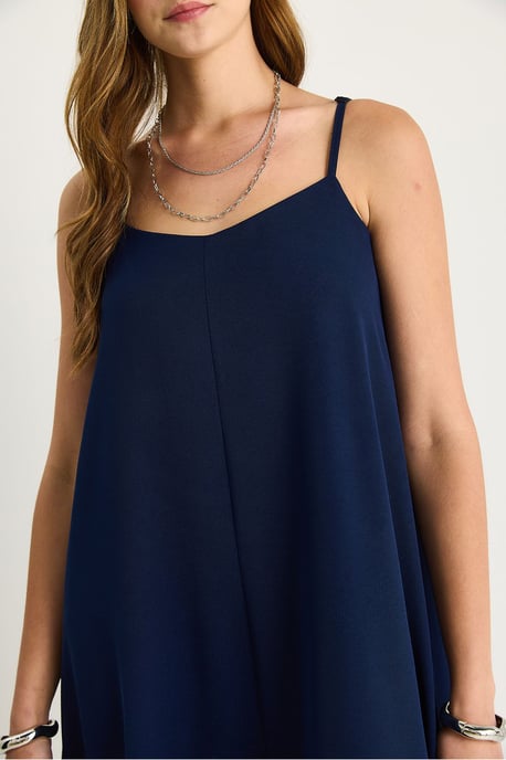 Maxi V-Ausschnitt Kleid - Image 5