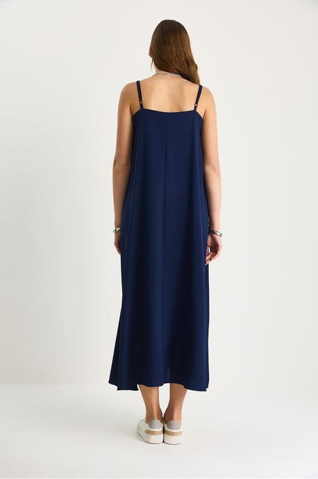 Maxi V-Ausschnitt Kleid - Image 6
