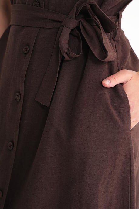 Shirtkleid mit Gürtel - Image 5