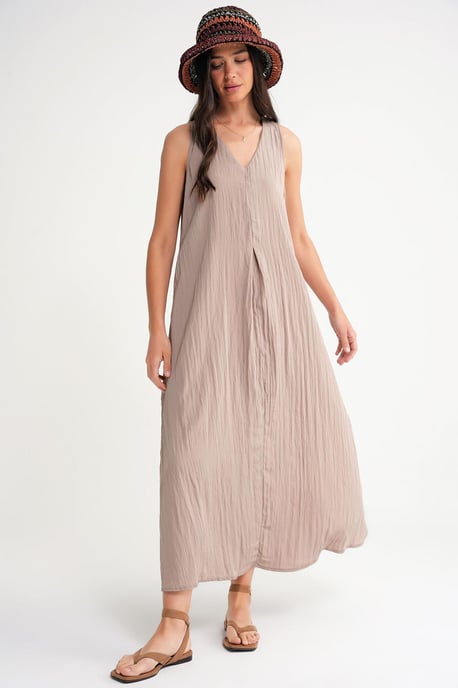 V-Ausschnitt Maxikleid - Image 2
