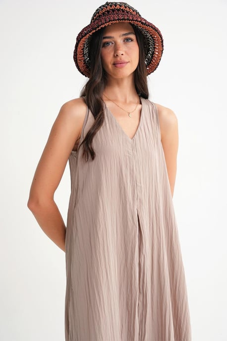 V-Ausschnitt Maxikleid - Image 5
