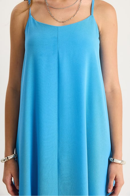 Maxi V-Ausschnitt Kleid - Image 6