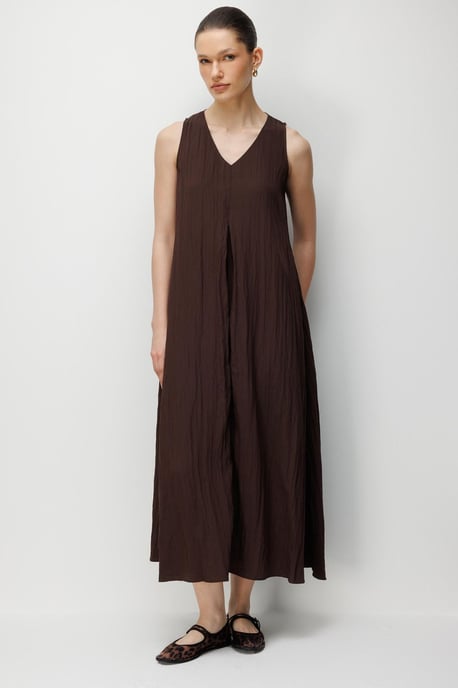 V-Ausschnitt Maxikleid - Image 1