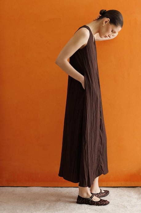 V-Ausschnitt Maxikleid - Image 3