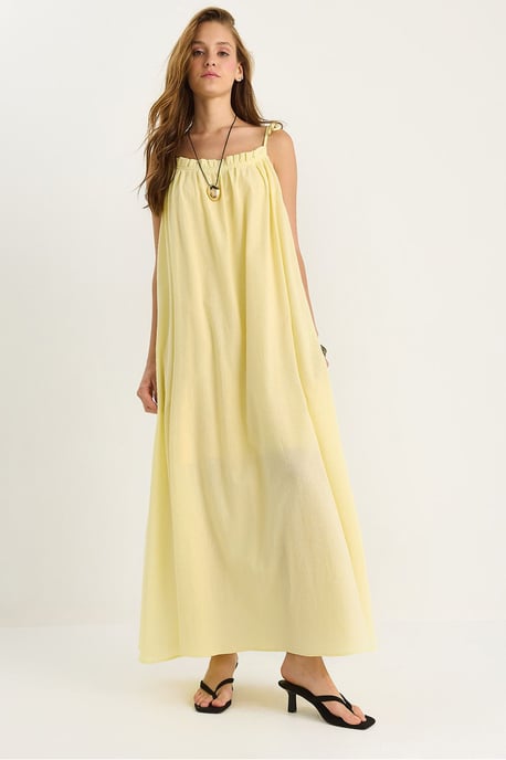 Maxikleid mit Rüschendetails - Image 1