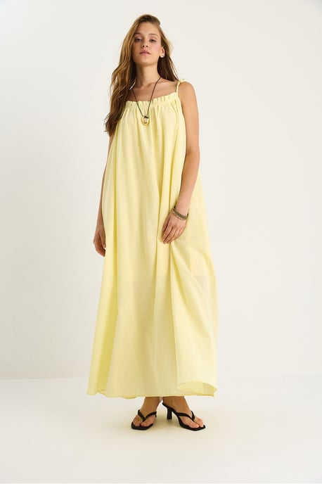 Maxikleid mit Rüschendetails - Image 3