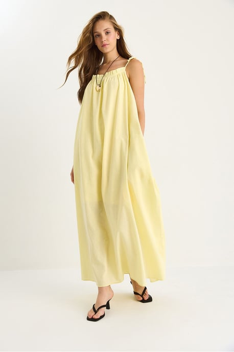 Maxikleid mit Rüschendetails - Image 4