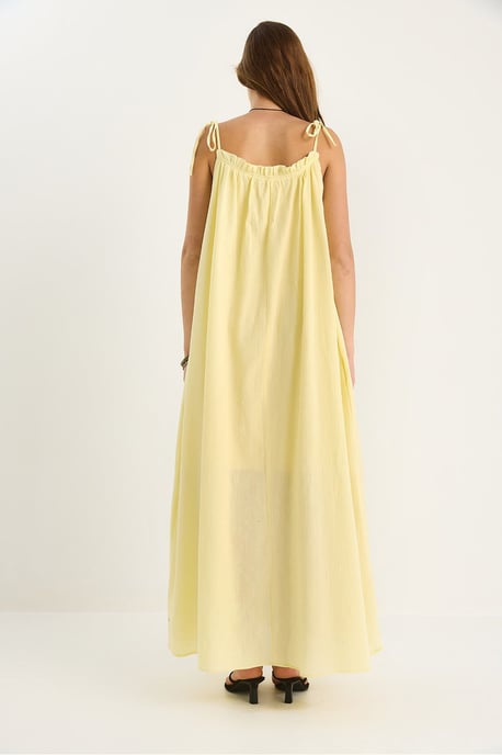 Maxikleid mit Rüschendetails - Image 6