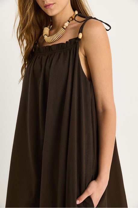 Maxikleid mit Rüschendetail - Image 5
