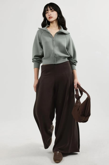 Lässiges Zipper-Sweatshirt - Image 5