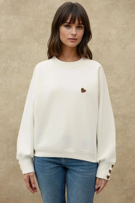 Bestickter Baumwollpullover - Image 6