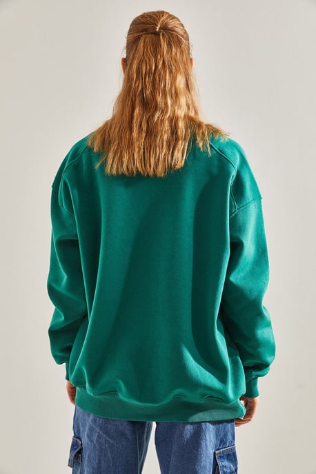 Übergrößen Rundhals Strickpullover - Image 2