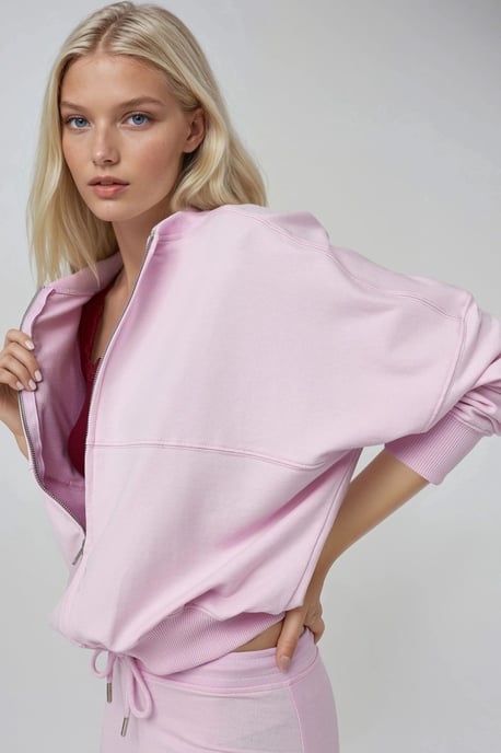 Entspanntes Fit Full-Zip Sweatshirt - Image 2