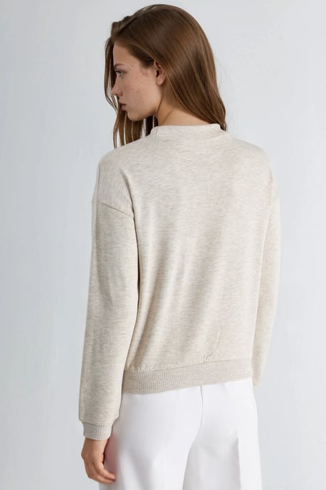 Bedruckter Basic-Sweatshirt - Image 3