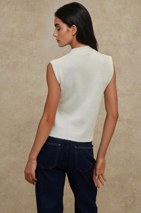 Crewneck Soft Touch Strickweste - Image 6