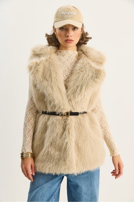 Faux Fur Weste - Image 4