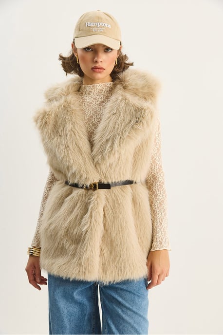 Faux Fur Weste - Image 5