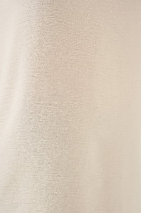 Strukturierte V-Ausschnitt Ärmellose Bluse - Image 5
