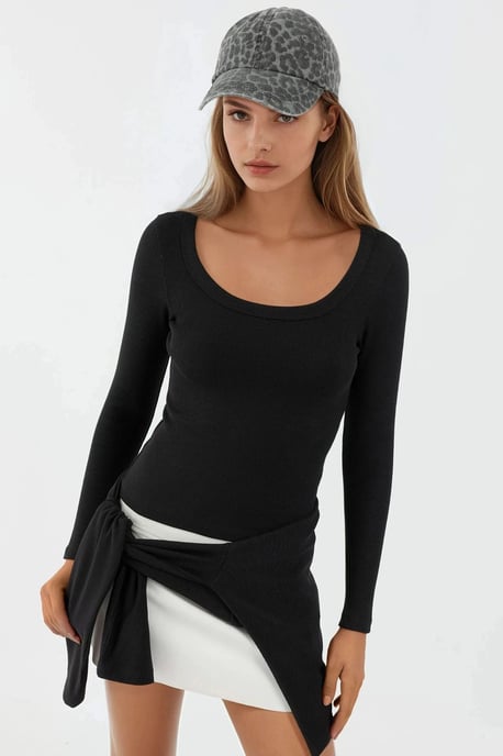 Basics Baumwoll-Mischung T-Shirt - Image 1