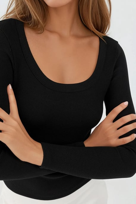 Basics Baumwoll-Mischung T-Shirt - Image 3