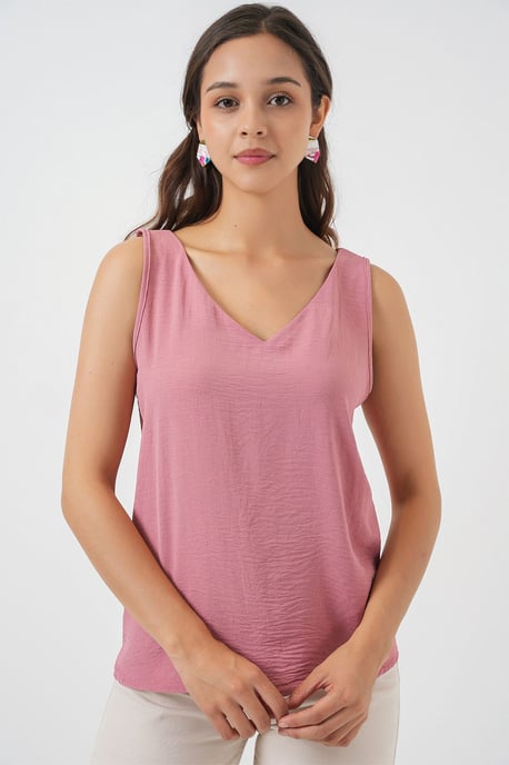 V-Ausschnitt Pull-On Bluse - Image 3