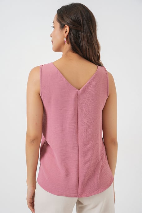 V-Ausschnitt Pull-On Bluse - Image 6