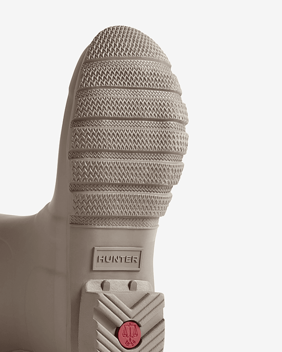 Hunter Original Short Gummi Damen Braune Gummistiefel - Image 4