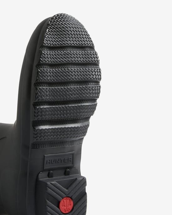 Hunter Original Cowboy Gummi Damen Schwarze Gummistiefel - Image 4