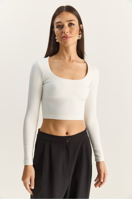 Basic Cropped Top - Image 2