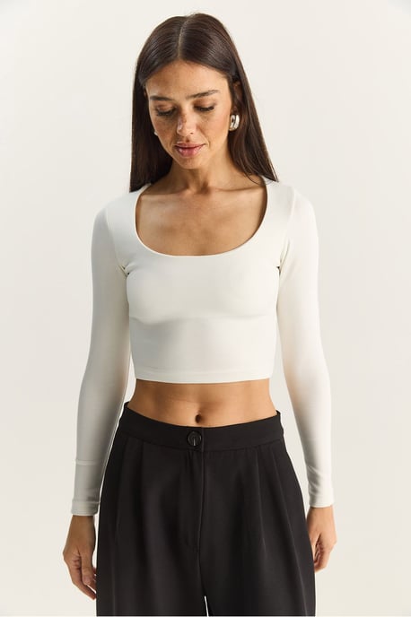 Basic Cropped Top - Image 3