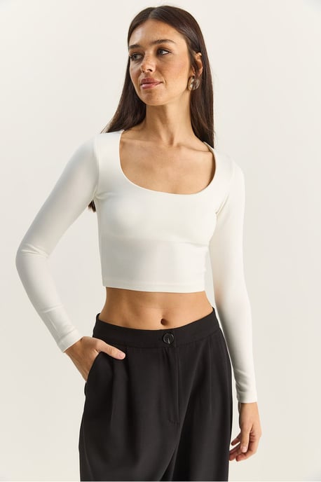 Basic Cropped Top - Image 4